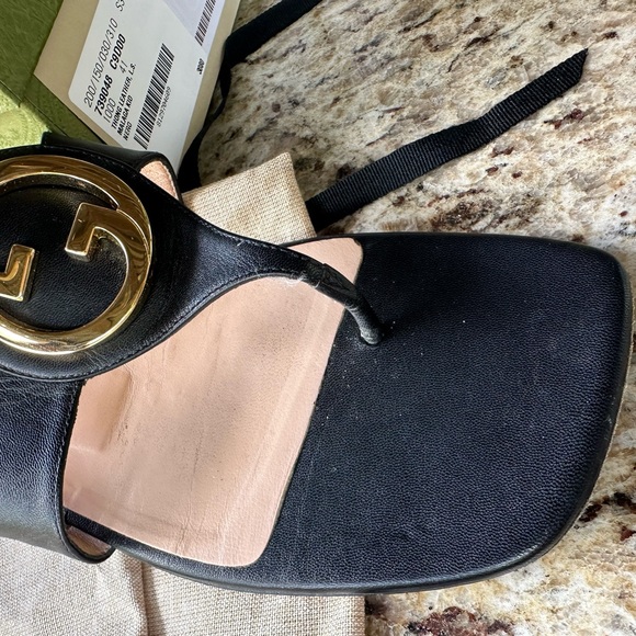 Gucci Sandals black - Picture 7 of 8